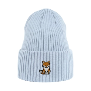 Haftowana czapka beanie - LIS BAJKA