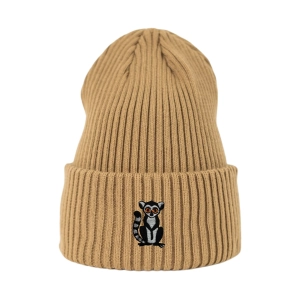 Haftowana czapka beanie - LEMUR