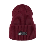 Haftowana czapka beanie - ŚPIĄCY SZNAUCER