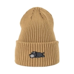 Haftowana czapka beanie - ŚPIĄCY SZNAUCER