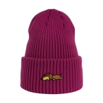 Haftowana czapka beanie - ŚPIĄCY JAMNIK