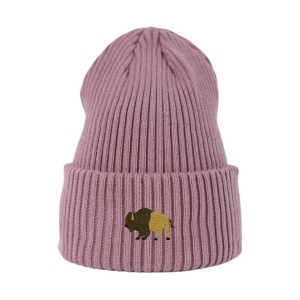 Haftowana czapka beanie - ŻUBR
