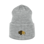 Haftowana czapka beanie - ŻUBR