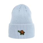 Haftowana czapka beanie - ŻÓŁW