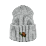 Haftowana czapka beanie - ŻÓŁW