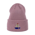 Haftowana czapka beanie - ŻAGLÓWKA