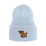 Haftowana czapka beanie - MYSZOJELONEK