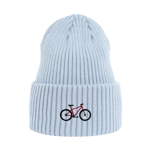 Haftowana czapka beanie - ROWER MĘSKI