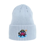 Haftowana czapka beanie - WAKACYJNA OŚMIORNICA