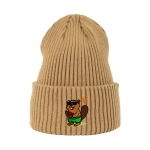 Haftowana czapka beanie - WAKACYJNY BÓBR