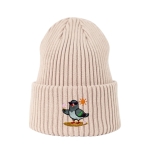 Haftowana czapka beanie - WAKACYJNY GOŁĄB