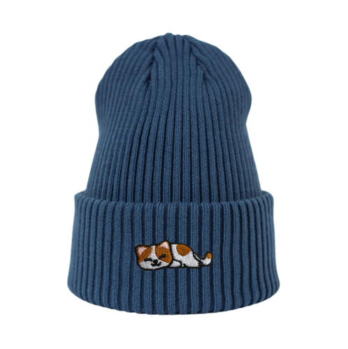 beanie_niebieska-spiacykotbialorudy.png