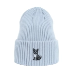Haftowana czapka beanie - AMSTAFF STAFFIK SZARY
