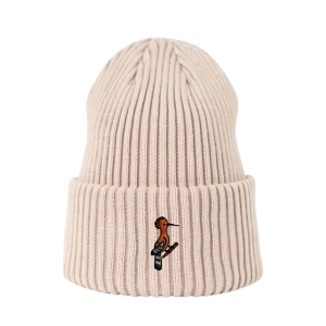 Haftowana czapka beanie - PTAK DUDEK