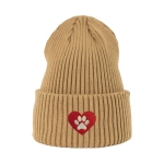 Haftowana czapka beanie - PSIA ŁAPKA