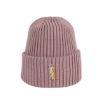 Haftowana dziecięca czapka beanie - SURYKATKA