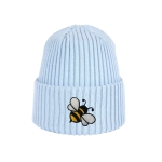 Haftowana dziecięca czapka beanie - PSZCZOŁA