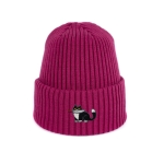 Haftowana dziecięca czapka beanie - KOTEK Z MACZETĄ