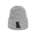 Haftowana dziecięca czapka beanie - KOT BRYTYJSKI
