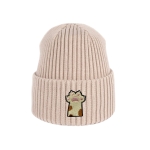 Haftowana dziecięca czapka beanie - KOCIE PAZURKI