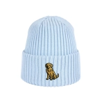 Haftowana dziecięca czapka beanie - GOLDEN RETRIEVER