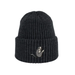 Haftowana dziecięca czapka beanie - KOTEK W KĄPIELI