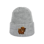 Haftowana dziecięca czapka beanie - DZIK