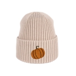 Haftowana dziecięca czapka beanie - DYNIA