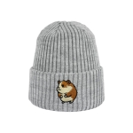 Haftowana dziecięca czapka beanie - CHOMIK