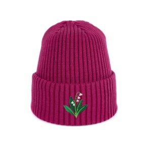 Haftowana dziecięca czapka beanie - KONWALIE