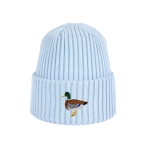 Haftowana dziecięca czapka beanie - KACZOR