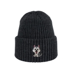 Haftowana dziecięca czapka beanie - HUSKY BAJKA