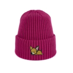 Haftowana dziecięca czapka beanie - ŚPIĄCY CHIHUAHUA KRÓTKOWŁOSY (CZIŁAŁA)
