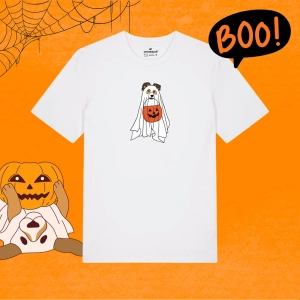 Koszulka z nadrukiem COLLIE (LESSIE) - HALLOWEEN