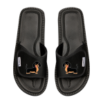 Klapki Kubota CZARNY JAMNIK + personalizacja [RZEPY]