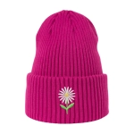 Haftowana czapka beanie - STOKROTKA