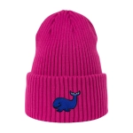 Haftowana czapka beanie - WIELORYB