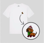 Haftowany T-shirt ZIMOWY JAMNIK