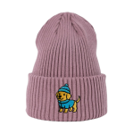 Haftowana czapka beanie - ZIMOWY LABRADOR