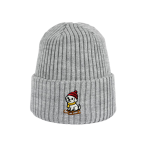 Haftowana dziecięca czapka beanie - ZIMOWY MALTAŃCZYK