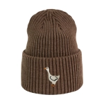 Haftowana czapka beanie - GĄSKA