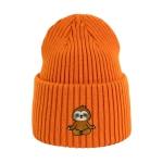 Haftowana czapka beanie - LENIWIEC