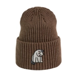 Haftowana czapka beanie - CIEKAWSKI KOTEK