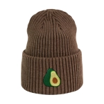 Haftowana czapka beanie - AWOKADO
