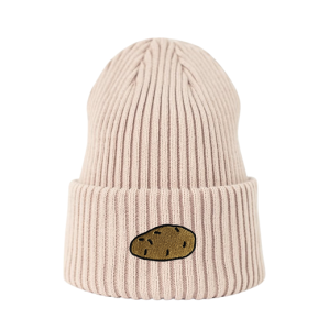 Haftowana czapka beanie - ZIEMNIAK