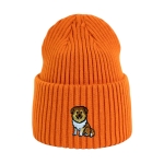 Haftowana czapka beanie - OWCZAREK KAUKASKI