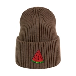 Haftowana czapka beanie - ARBUZ