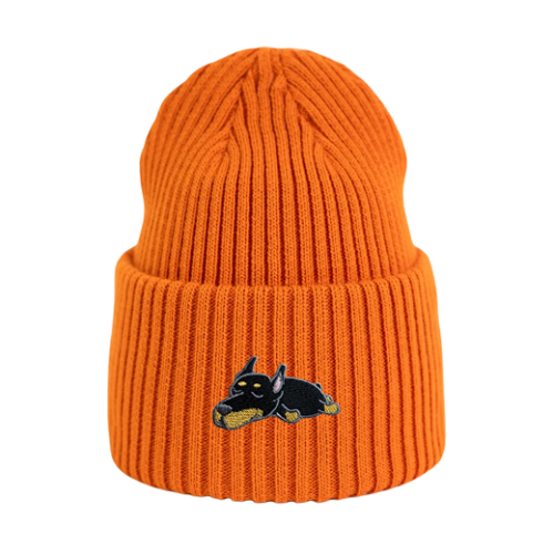 beanie_pomaranczowa-spiacydoberman.png