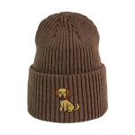 Haftowana czapka beanie - PIESEK