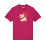 Koszulka z nadrukiem WALENTYNKOWY BULDOŻEK